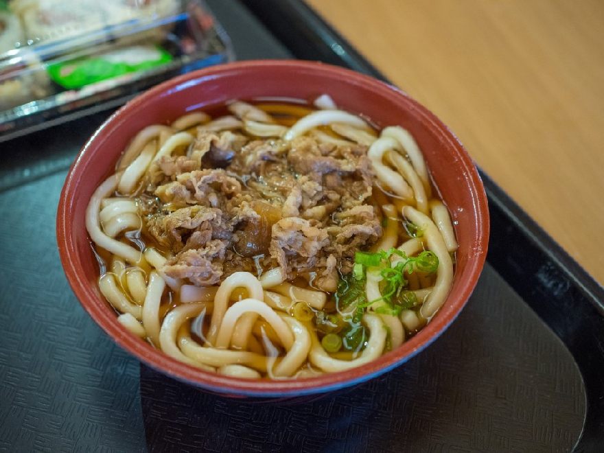 Udon noodles, Chinese food, yummy 